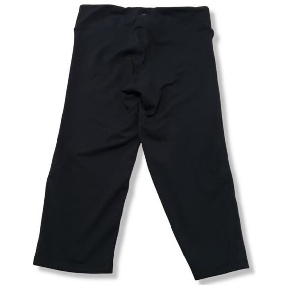Gap Body Leggings Size XS Activewear Cropped Crop Pants Black Women's Athletic - Picture 2 of 5